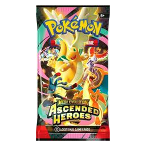 Ascended Heroes Booster Pack (Öppnas Live)