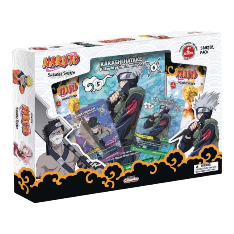 Naruto Mythos TCG: Shinobi Shiren Set 2 1st edition Naruto Mythos TCG: Shinobi Shiren Kakashi & Zabuza Starter Pack (FÖRKÖP)