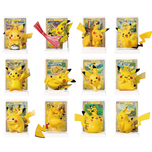 Pokémon: 30th Celebration Pikachu Figure Set Blind Collection Box (1 Pack) (CH)