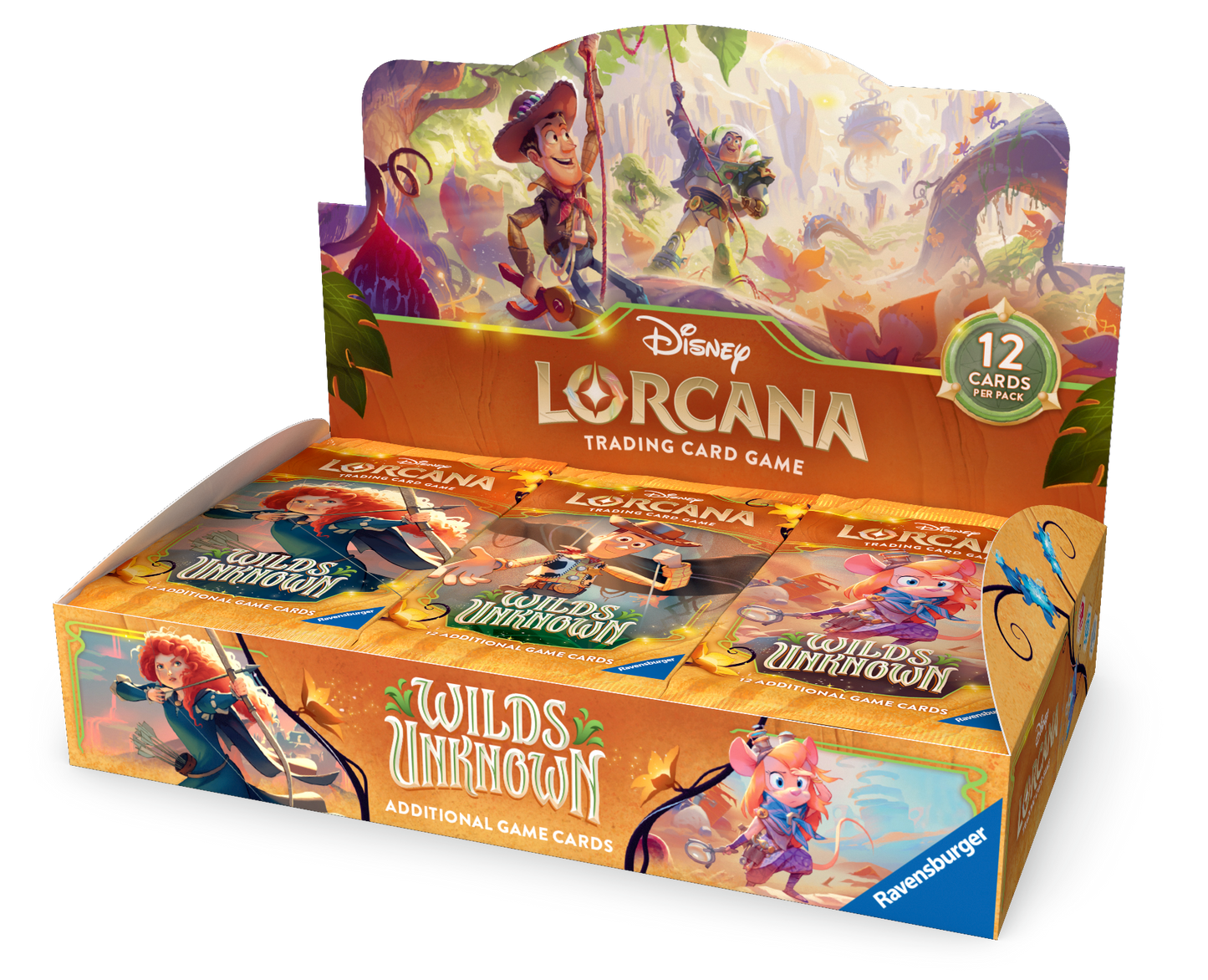 Disney Lorcana Wilds Unknown Booster Display (ENG) (FÖRKÖP)