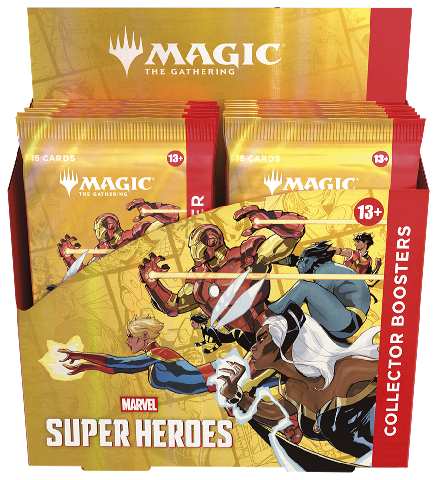 Magic The Gathering Marvel Super Heroes Collector Booster Display (12 Boosters) (ENG) (FÖRKÖP)