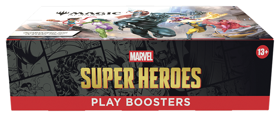Magic The Gathering: Marvel Super Heroes Play Booster Display (30 Boosters) (ENG) (FÖRKÖP)