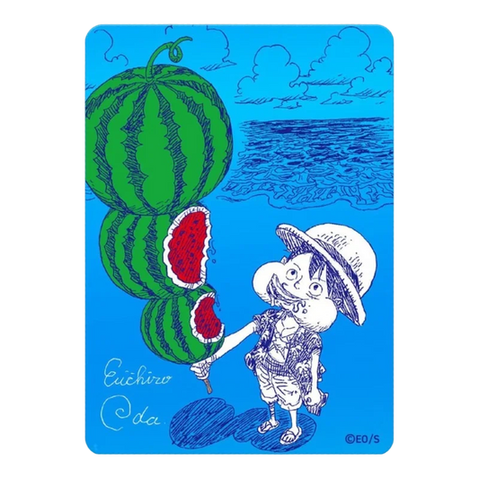 One Piece MetaKira Luffy Card Watermelon Natsu Comi 2026 Japan Promo