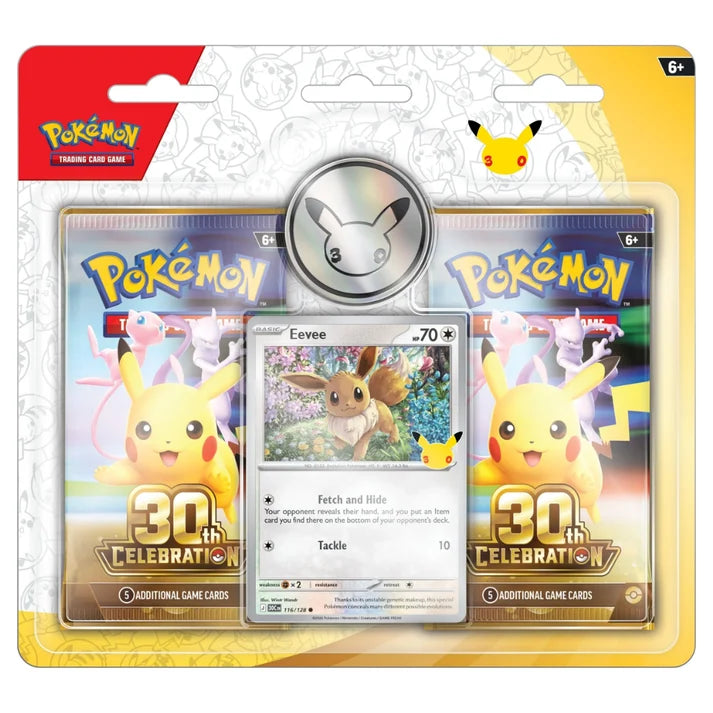 30th Celebration Eevee 2-Pack Blister