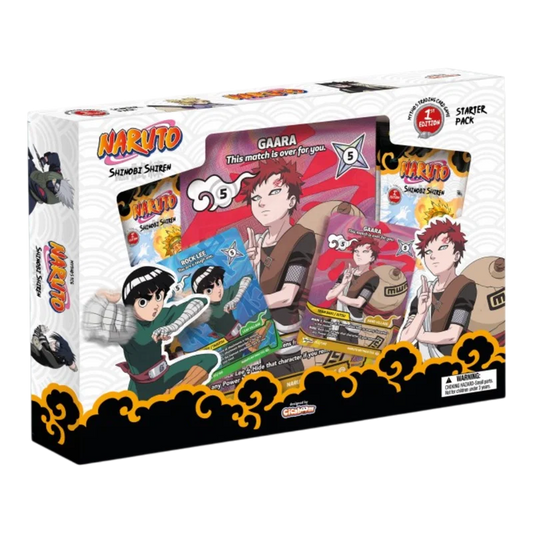 Naruto Mythos TCG: Shinobi Shiren Set 2 Special Pack 1st edition Gaara & Rock Lee Starter Pack (FÖRKÖP)
