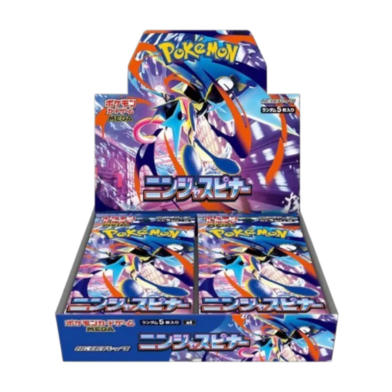 Pokémon Ninja Spinner Booster Box (Öppnas Live)