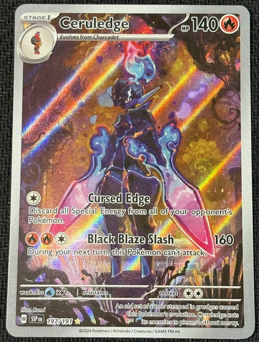 Ceruledge #197 Pokemon Surging Sparks