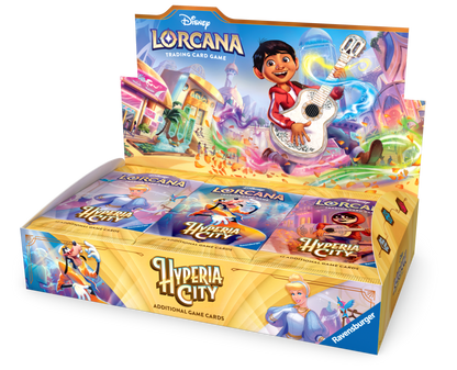 Disney Lorcana Hyperia City Booster box (24 Boosters) (FÖRKÖP)