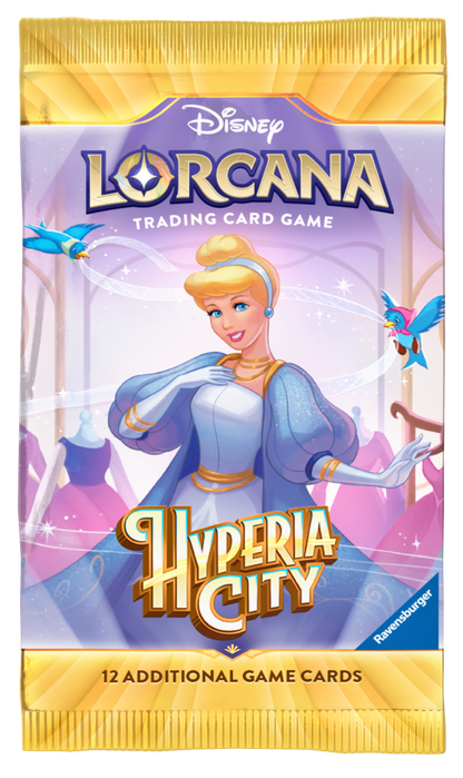 Disney Lorcana Hyperia City Booster box (24 Boosters) (FÖRKÖP)