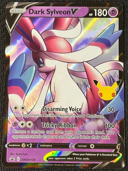 Dark Sylveon V #SWSH134 Pokemon Celebrations