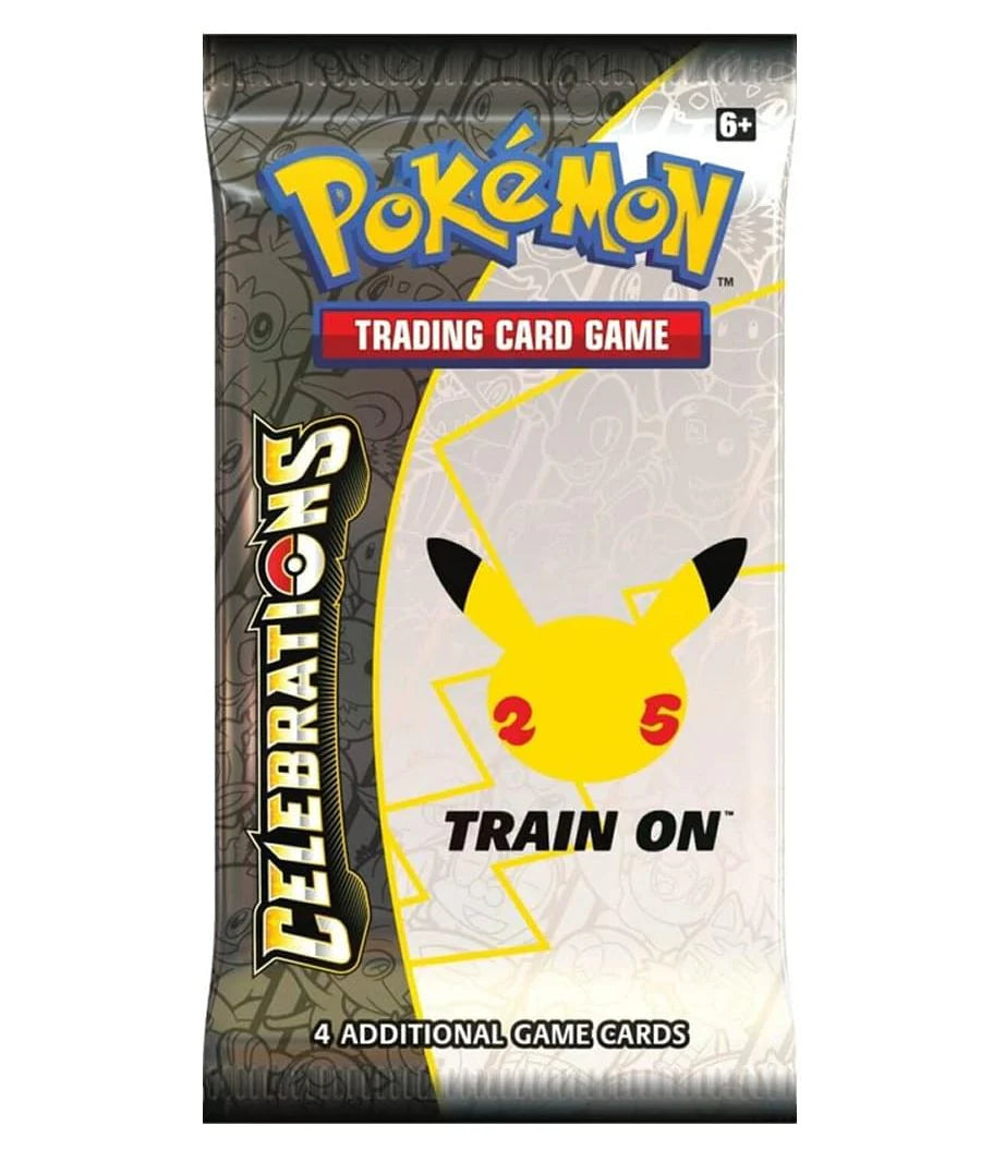 25th Anniversary Celebrations Booster Pack (Skickas hem eller Öppnas live)
