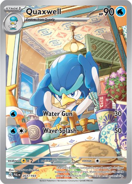 Quaxwell #207 Pokemon Paldea Evolved