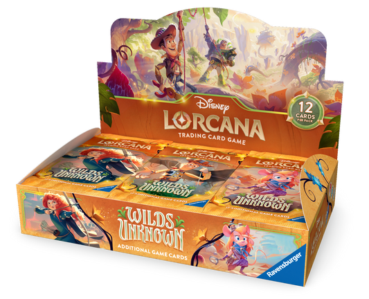 Disney Lorcana Wilds Unknown Booster Display (ENG) (FÖRKÖP)