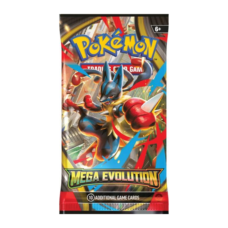Mega Evolution Booster pack (Öppnas live)