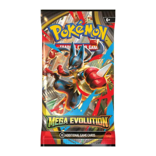Mega Evolution Booster pack (Öppnas live)