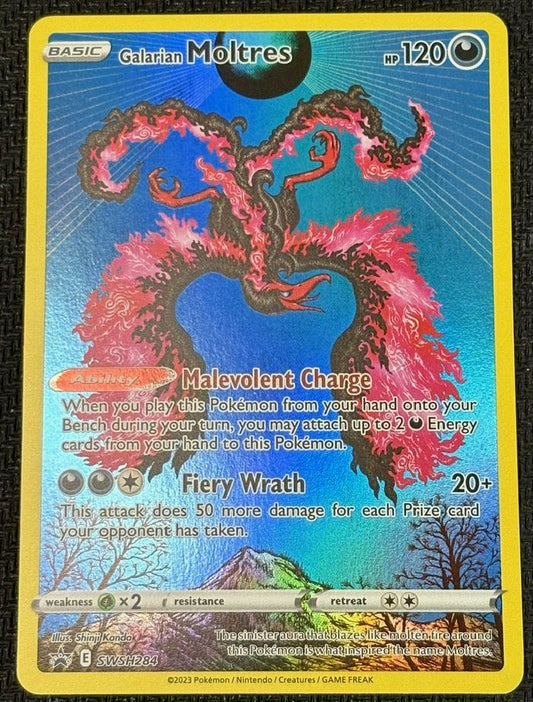Galarian Moltres #SWSH284 Pokemon Promo
