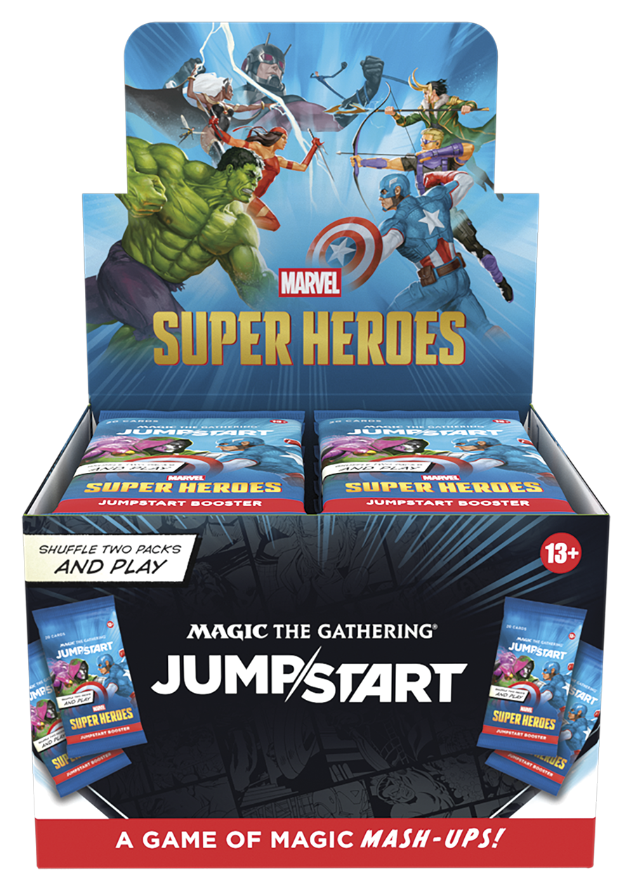 Magic The Gathering: Marvel Super Heroes Jumpstart Booster Display (24 Boosters) (ENG) (FÖRKÖP)