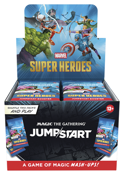 Magic The Gathering: Marvel Super Heroes Jumpstart Booster Display (24 Boosters) (ENG) (FÖRKÖP)