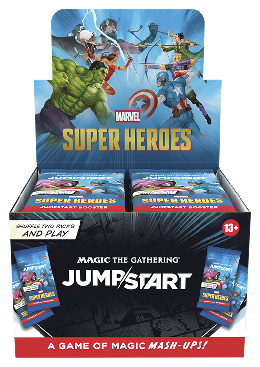Magic The Gathering: Marvel Super Heroes Jumpstart Booster Display (24 Boosters) (ENG) (FÖRKÖP)