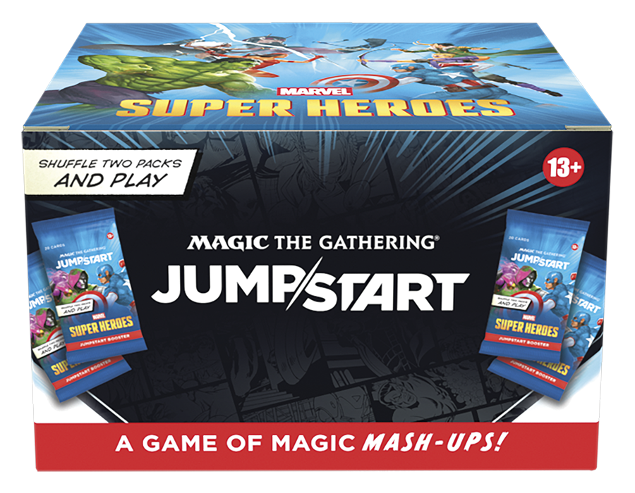 Magic The Gathering: Marvel Super Heroes Jumpstart Booster Display (24 Boosters) (ENG) (FÖRKÖP)