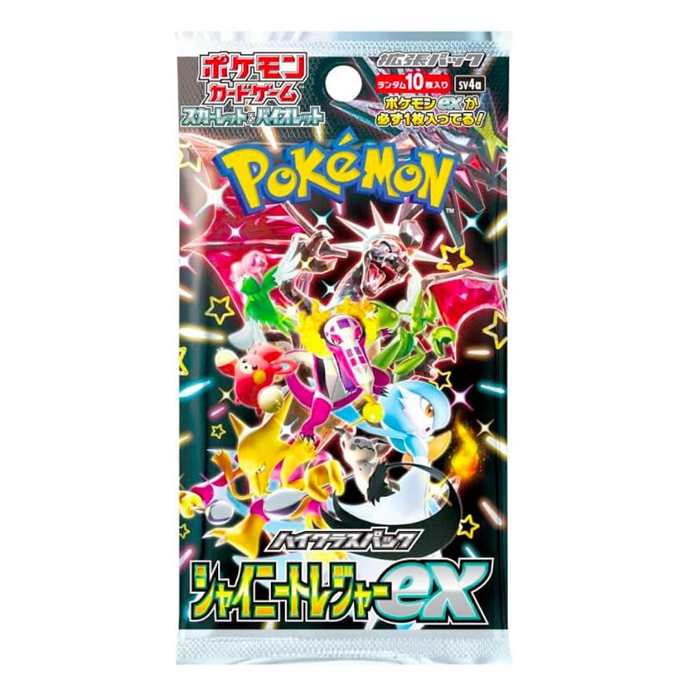 Shiny Treasure ex Booster Pack (Öppnas Live)