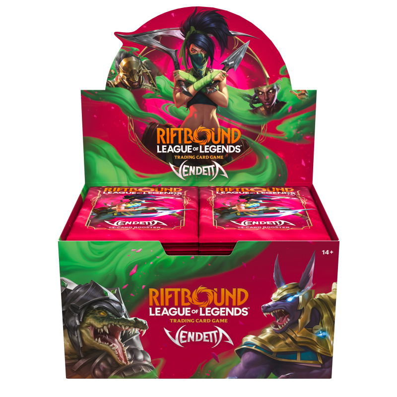 Riftbound: League of Legends TCG - Vendetta Booster Display (ENG)-(FÖRKÖP)